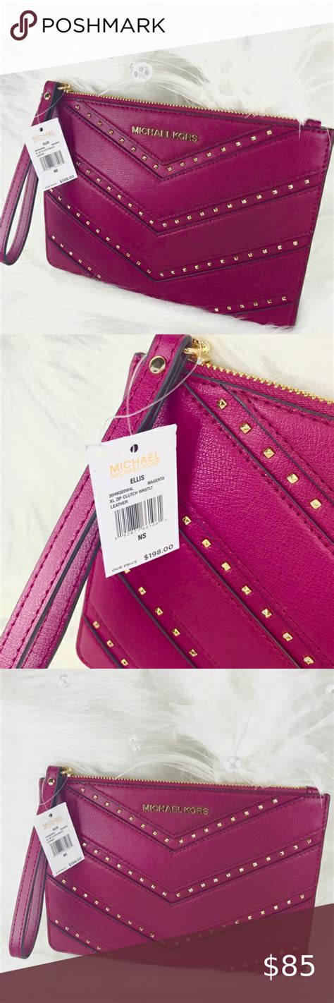 michael kors ellis clutch|Michael Kors wristlet outlet.